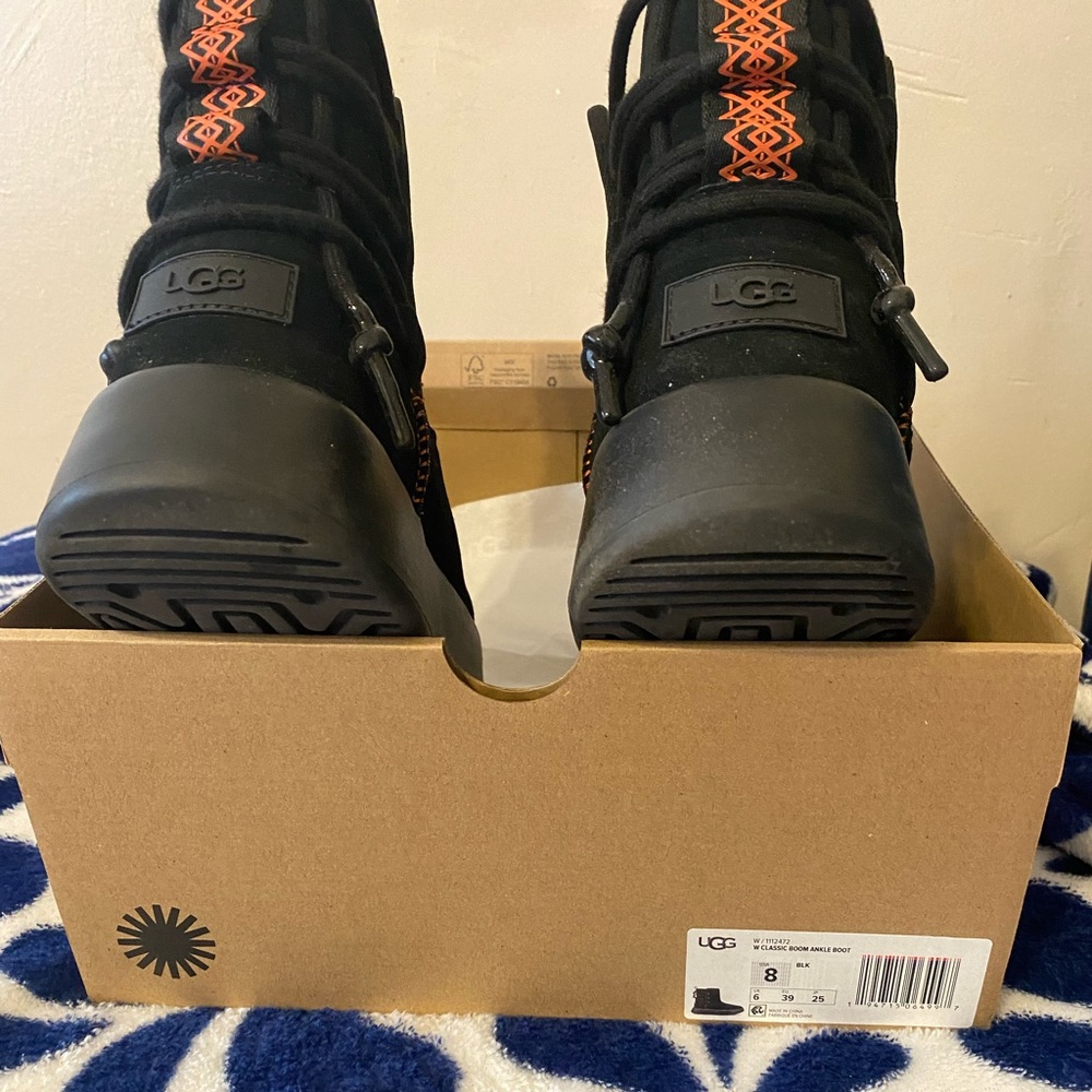 Authentic Black UGG boots size 8 worn only twice. Real offers please!